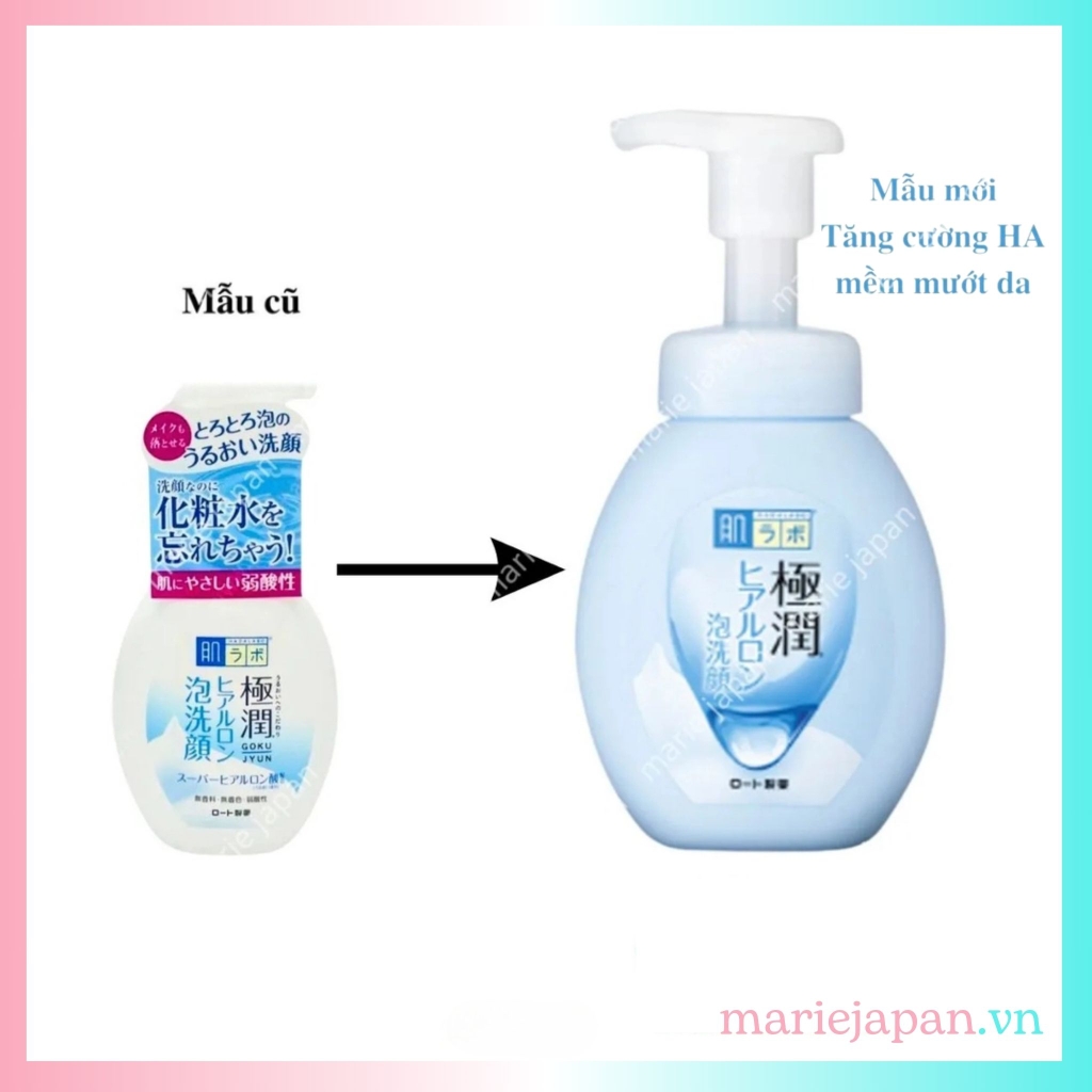 Sữa rửa mặt Hada Labo Gokujyun Nhật Bản
