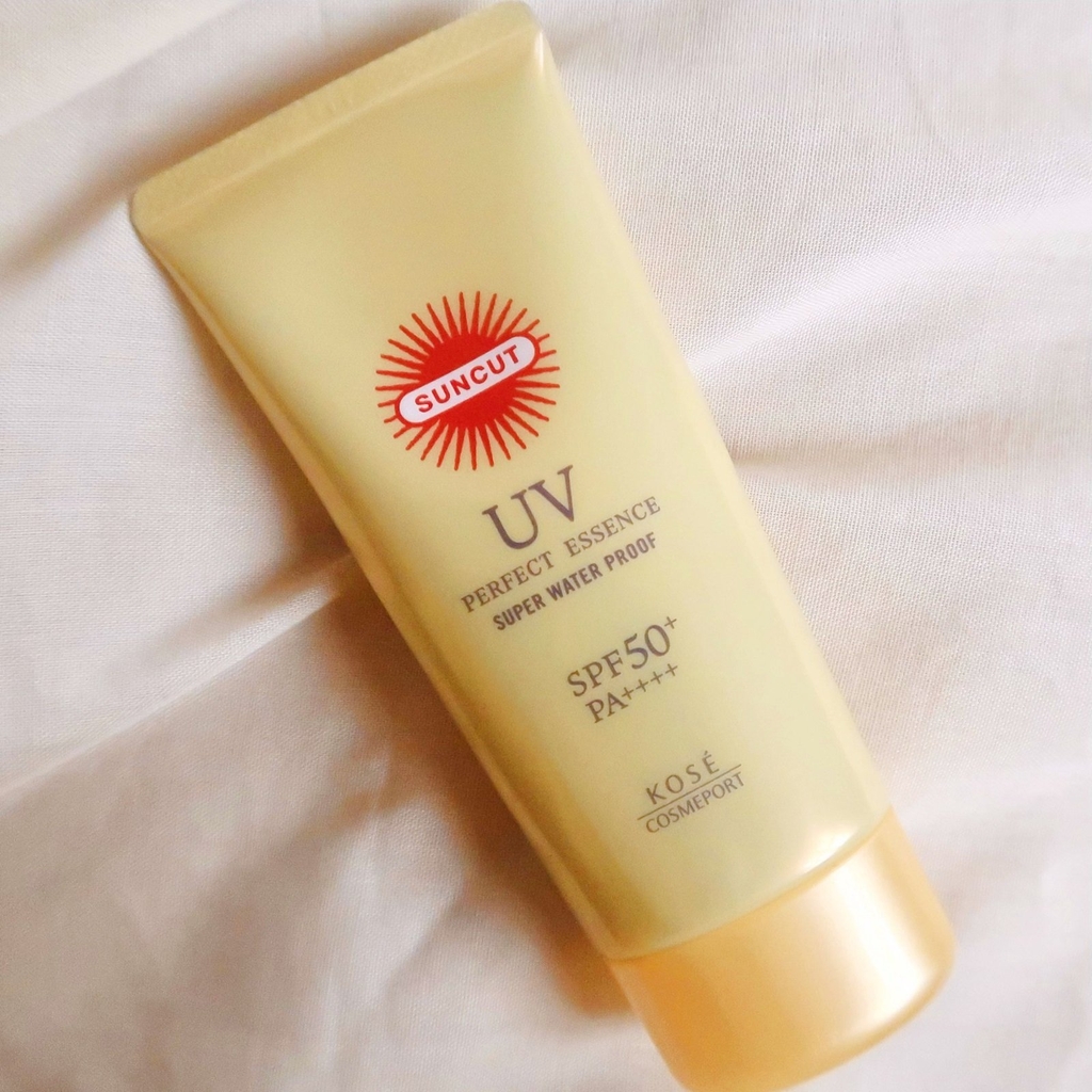 Tinh Chất Chống Nắng Kosé Suncut Super Waterproof SPF50 PA+++ Siêu Chống Nước Mỏng Nhẹ Trên Da Nhật Bản 60g