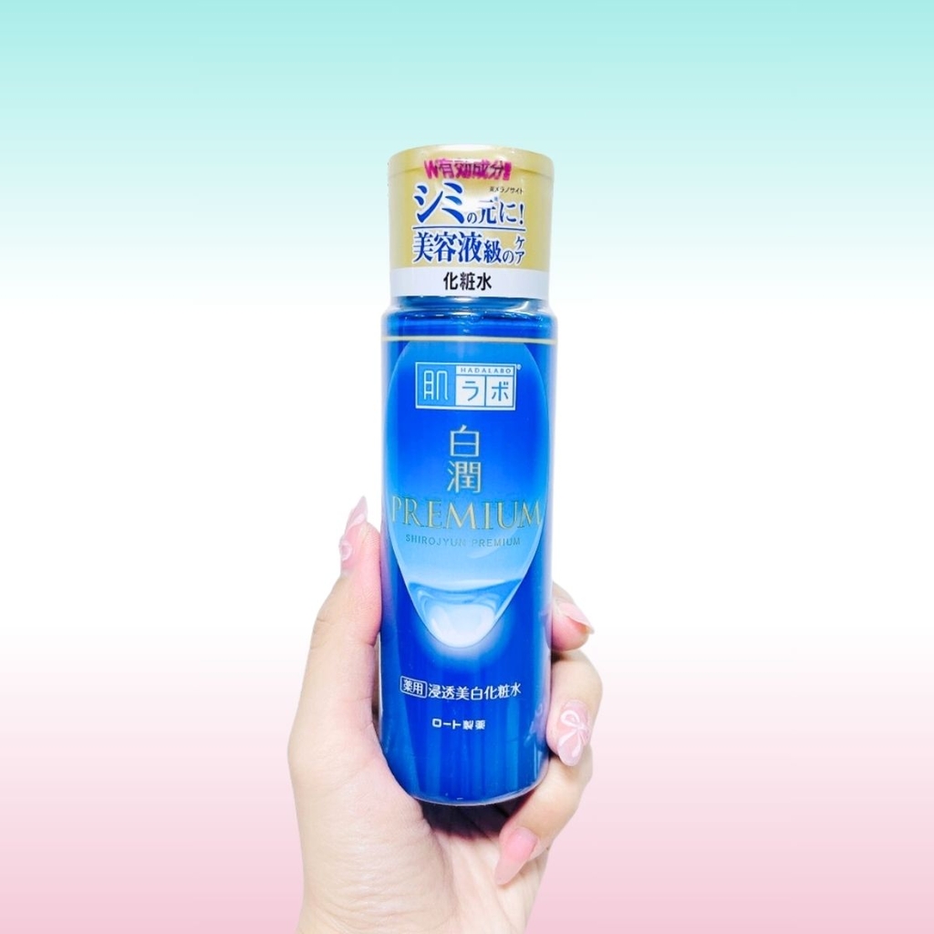 Toner Hada Labo Gokujyun Premium Dưỡng Ẩm Sâu Sáng Da Nhật Bản 170ml