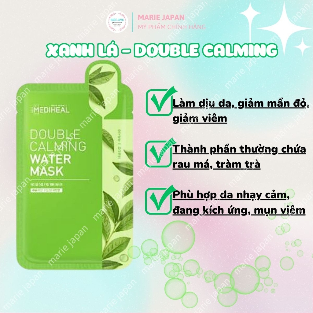 Mặt Nạ Mediheal Daily Solution Mask Cấp Ẩm Dưỡng Sáng Chống Lão Hóa Hàn Quốc Bịch 15 Miếng