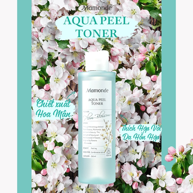 Toner Mamonde Aqua Peel Plum Blossom 250ml