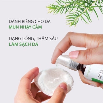 Toner Tràm Trà Milaganics Giảm Sưng Viêm Ngăn Mụn Cấp Ẩm Chai 250ml