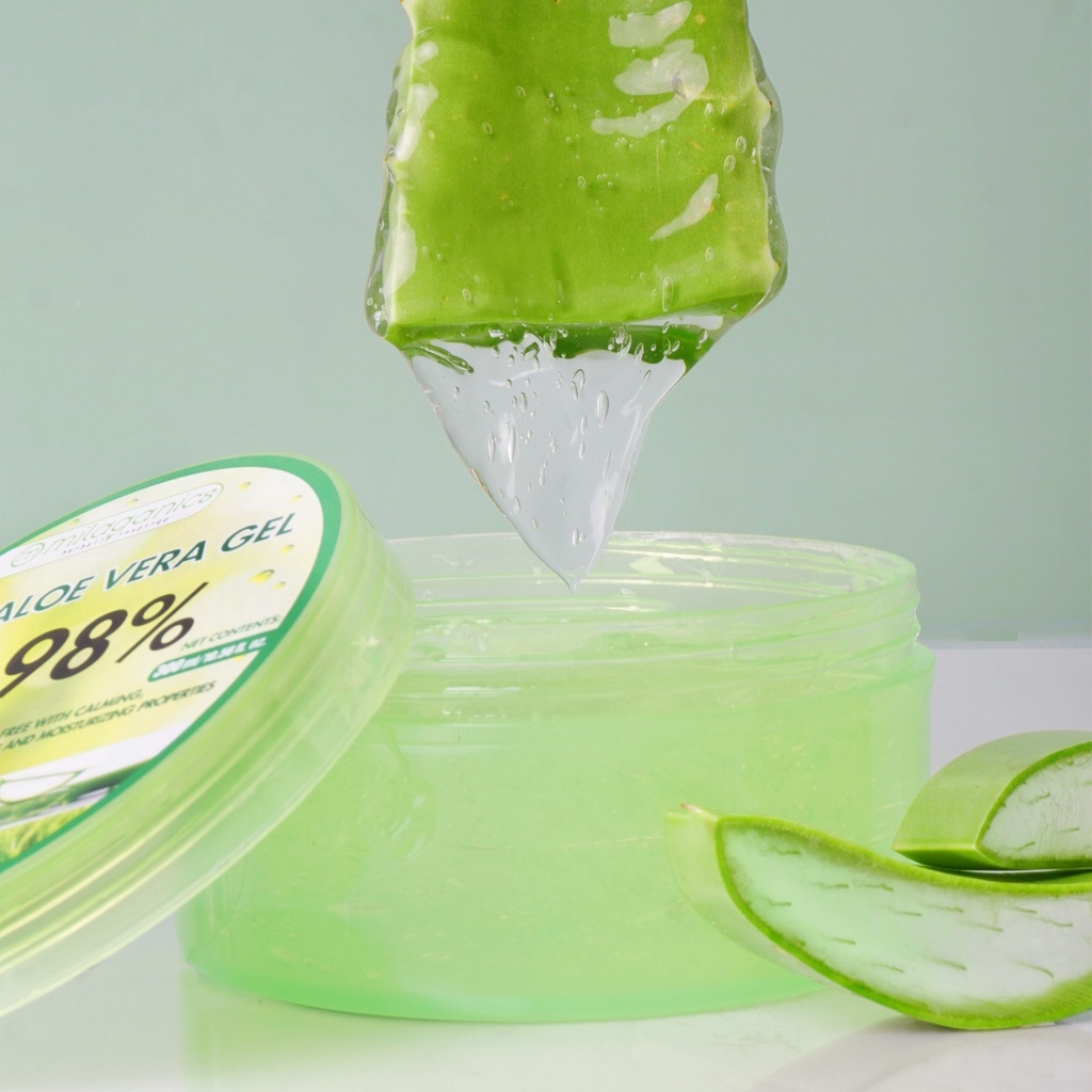 Gel Nha Đam Milaganics Dưỡng Ẩm Phục Hồi Mượt Da 300ml