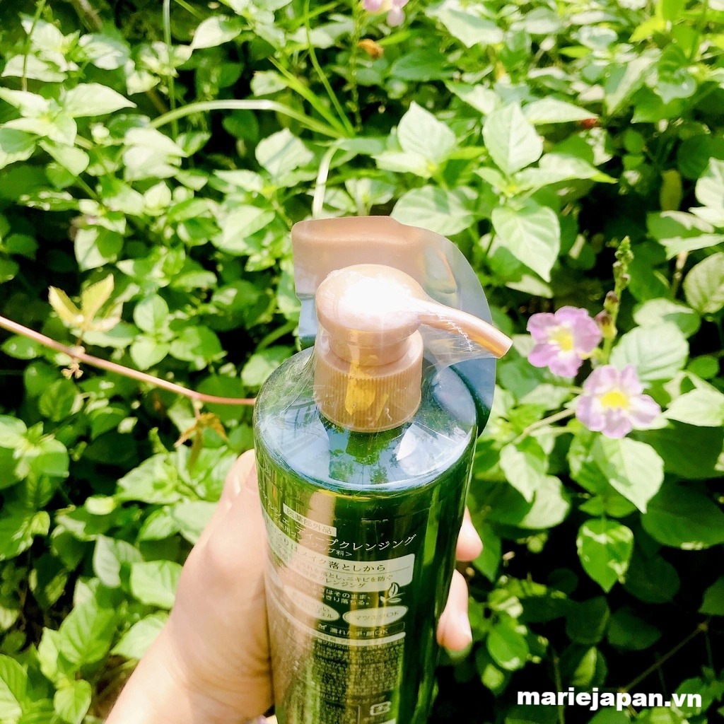 Tẩy Trang Trà Xanh Santa Marche Deep Cleansing Da Dầu Mụn Nhật - 400ML