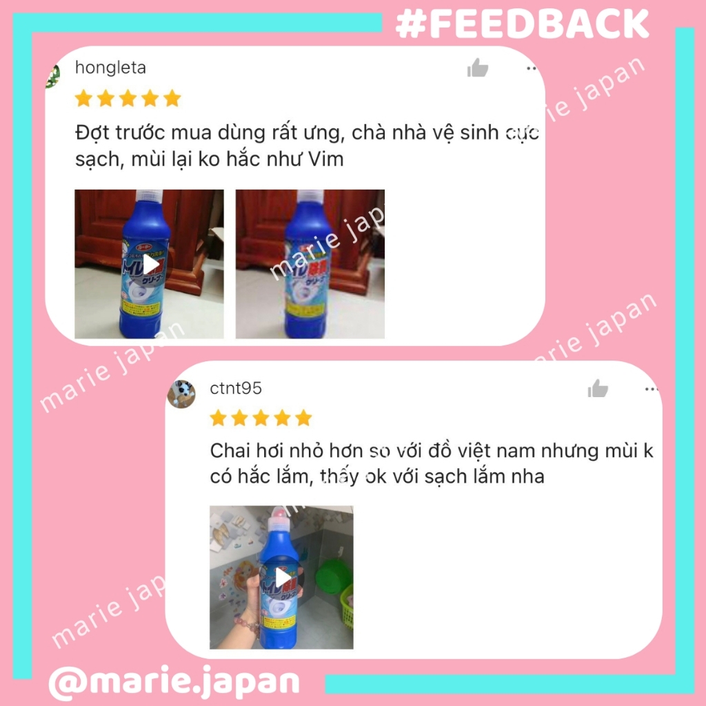 Nước Tẩy Bồn Cầu Daiichi Sekke Nhật Bản Chai 500ml