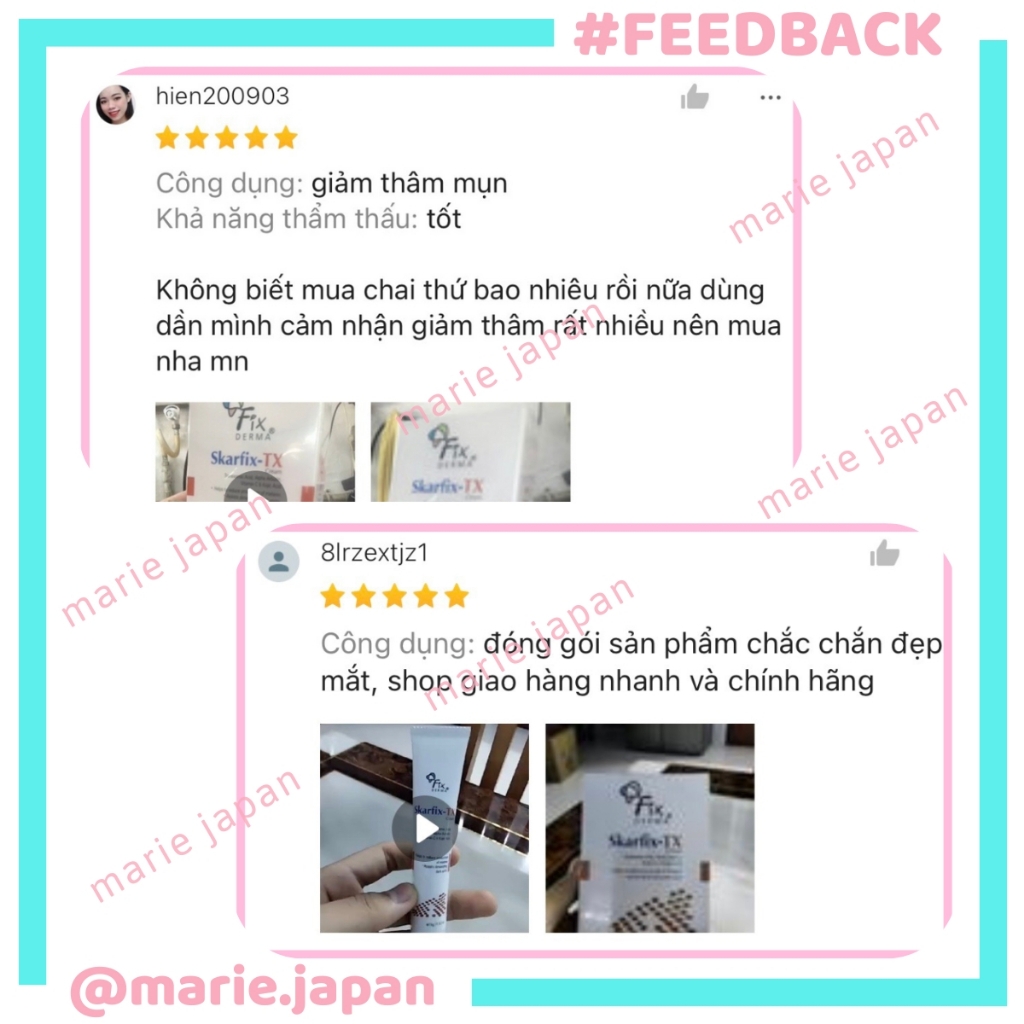 Kem Dưỡng Fix Derma Skarfix Tx Tuýp 15g