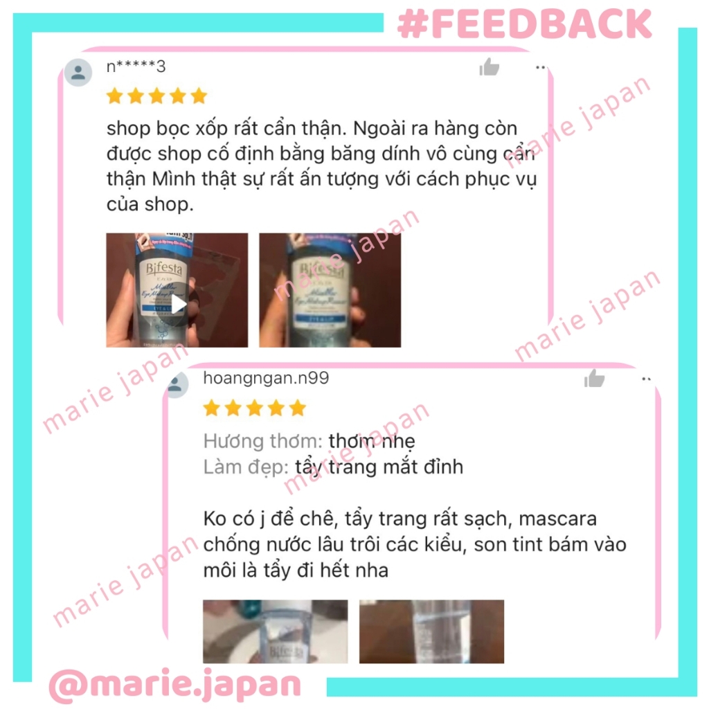 Tẩy Trang Mắt Môi Bifesta Micellar Eye Makeup Remover Chai 145ml