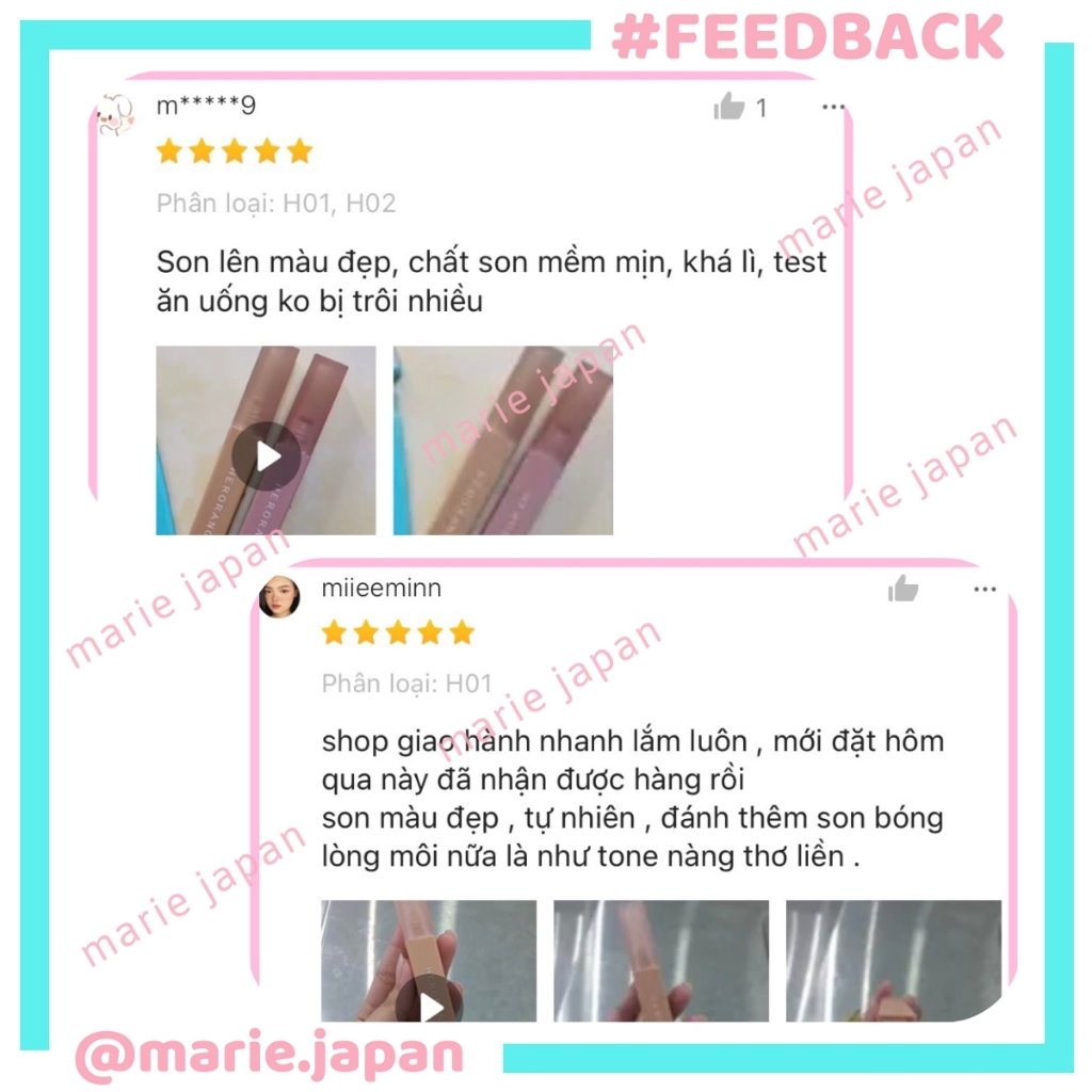 Son Kem Lì HerOrange Mềm Mịn Lâu Trôi