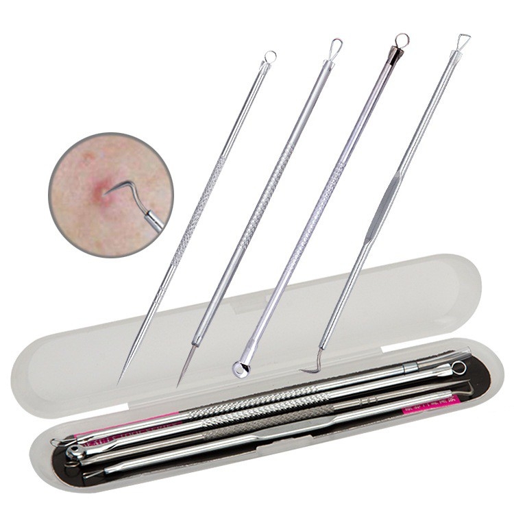 Bộ 4 Cây Nặn Mụn Beauty Makeup Tools