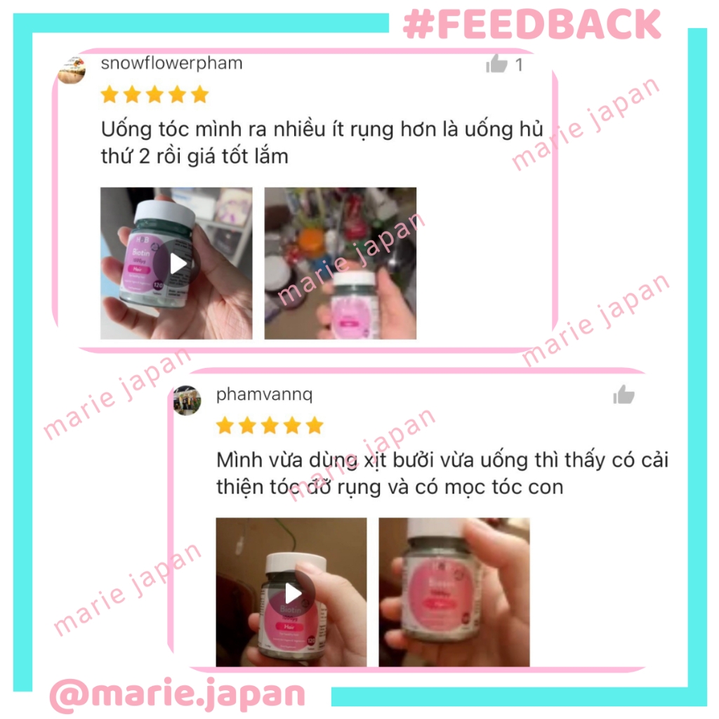 Viên Uống Holland & Barrett Biotin Hỗ Trợ Kích Mọc Tóc 120 Viên