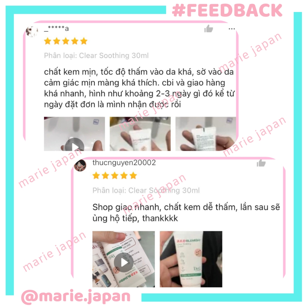 Kem Dưỡng Dr.G R.E.D Blemish Clear Soothing Cream Làm Dịu Phục Hồi Da 30ml