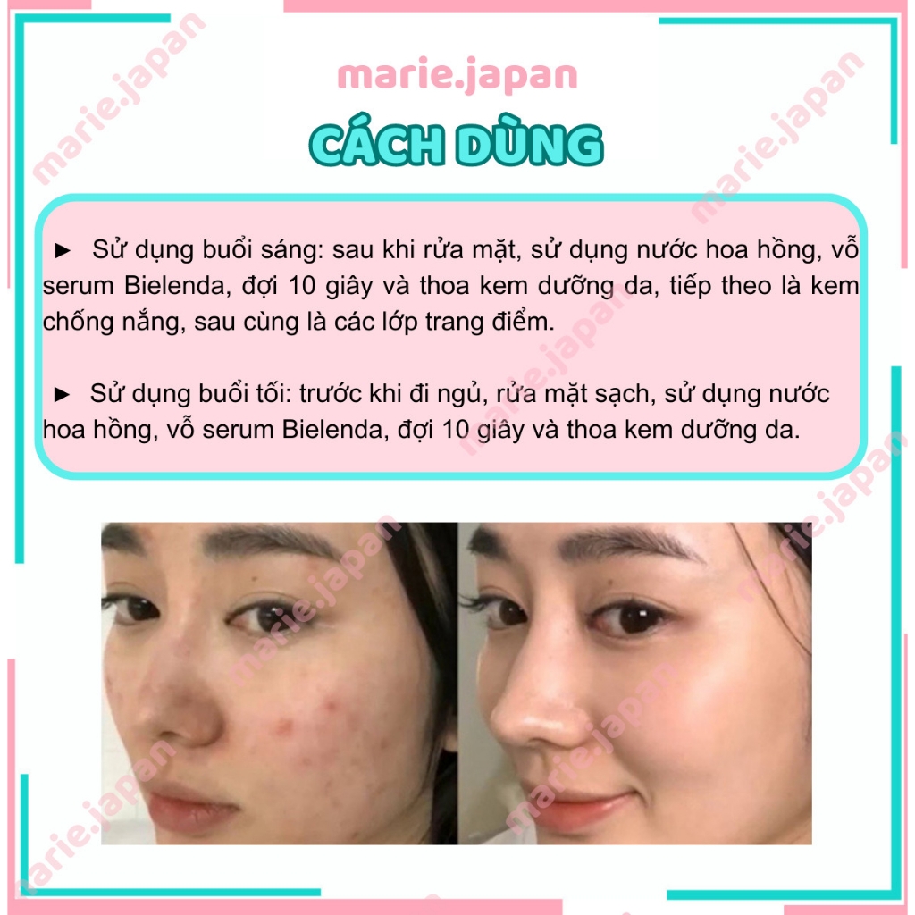 Serum Bielenda Super Power Mezo Moisturizing HA Xanh Dương Chai 30ml