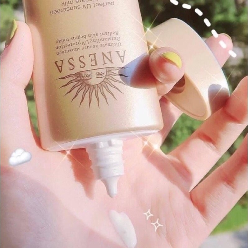 Kem Chống Nắng Anessa Perfect UV Sunscreen - Mini VÀNG