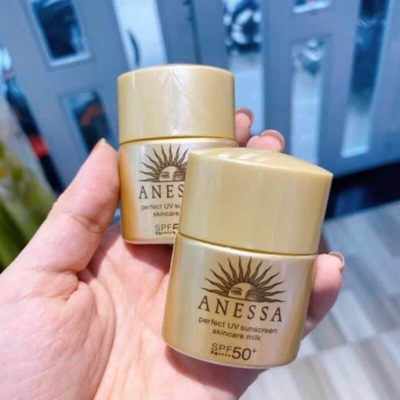 Kem Chống Nắng Anessa Perfect UV Sunscreen - Mini VÀNG