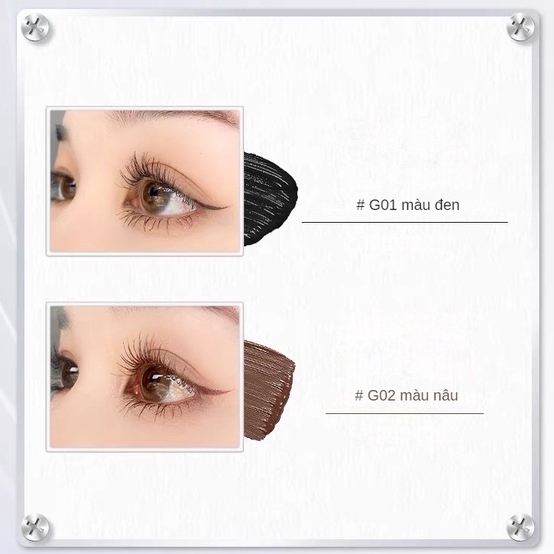 Mascara GoGo Tales Tráng Bạc Giúp Tơi Mi Cong Dài Tự Nhiên Chống Nước Lâu Trôi GT589