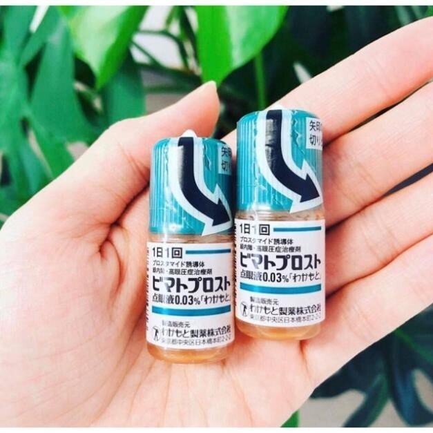 Tinh Chất Dưỡng Mi Bimatoprost 0.03% Giảm Rụng Kích Mọc Mi Dài Và Dày Nhật Bản 2,5ml