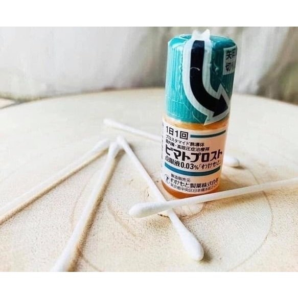 Tinh Chất Dưỡng Mi Bimatoprost 0.03% Giảm Rụng Kích Mọc Mi Dài Và Dày Nhật Bản 2,5ml