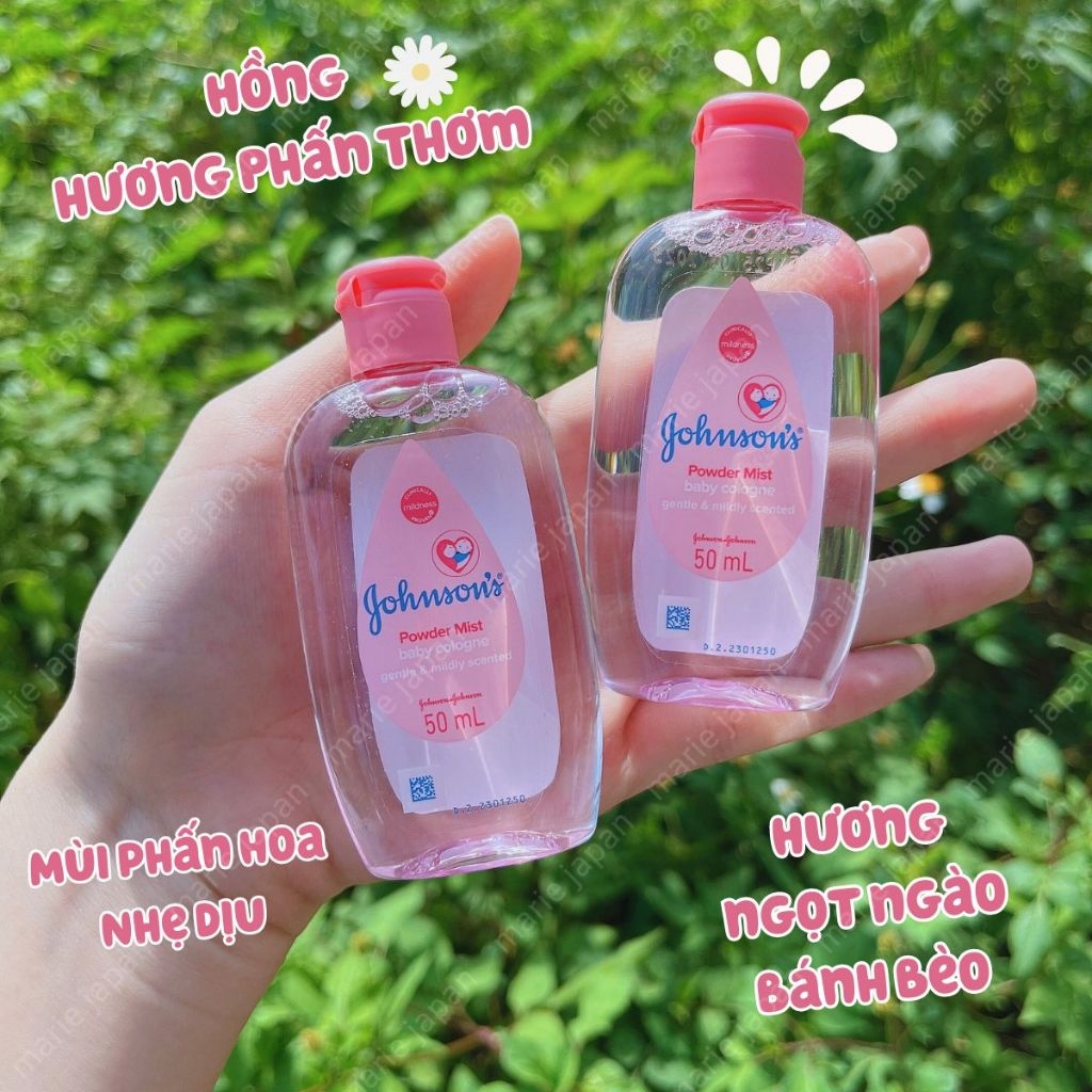 Nước Hoa Dầu Thơm Em Bé Johnson’s Baby Cologne Nhẹ Dịu An Toàn