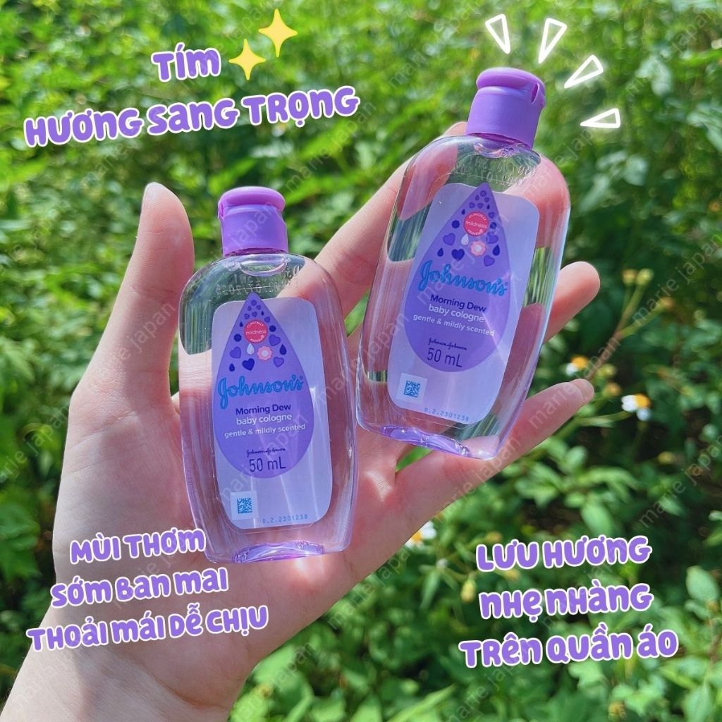 Nước Hoa Dầu Thơm Em Bé Johnson’s Baby Cologne Nhẹ Dịu An Toàn