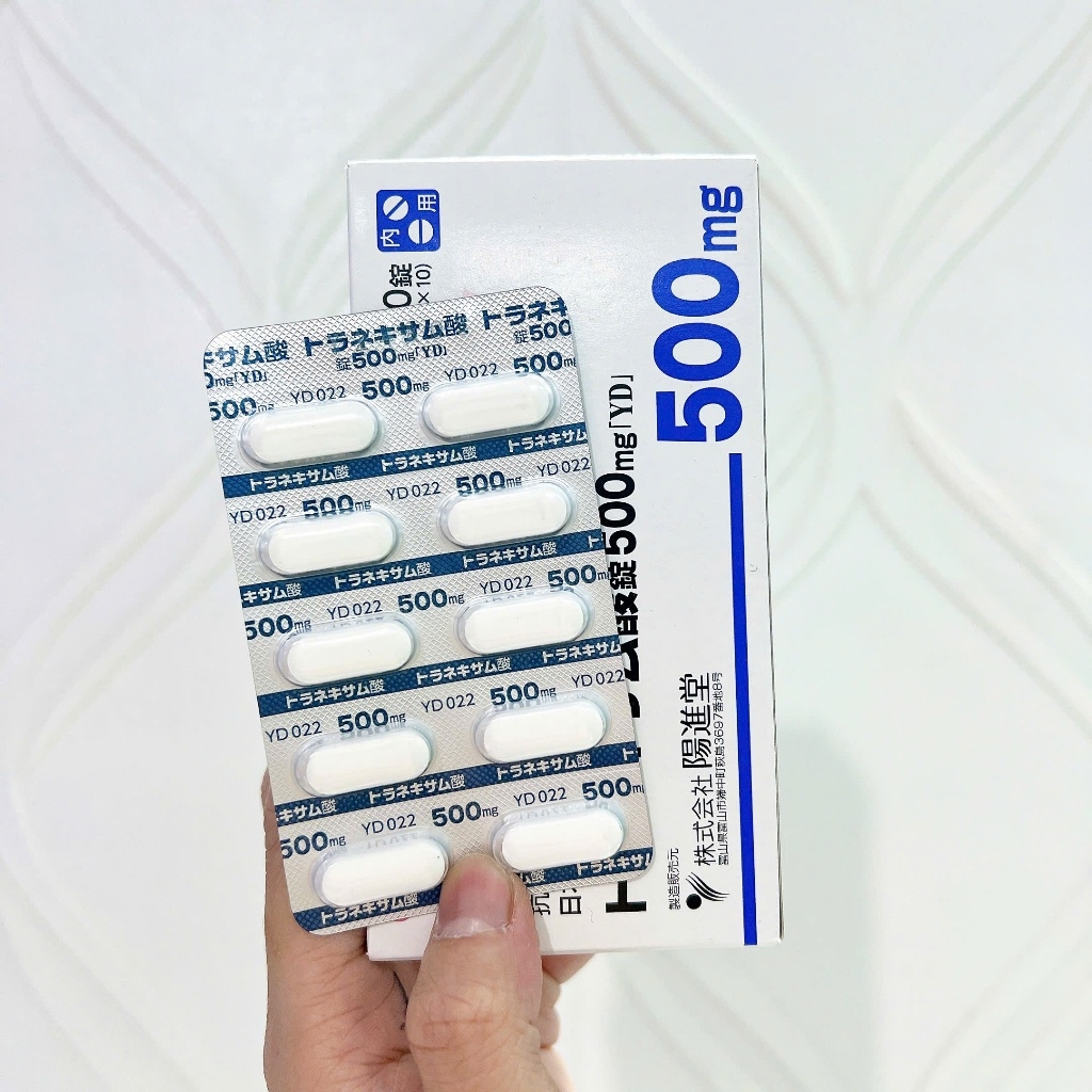 Viên Uống Trắng Da Transamin Hộp 10 Vỉ