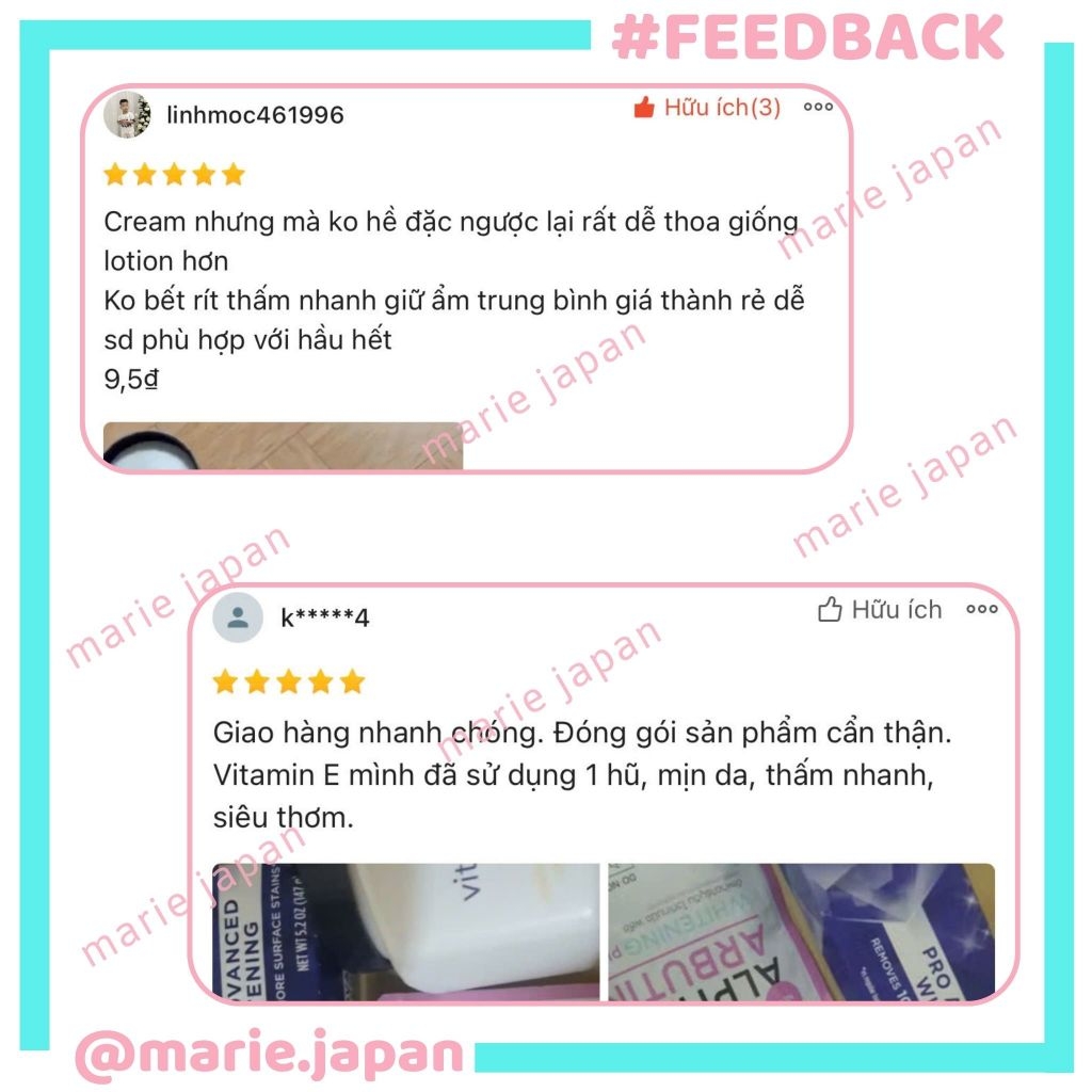 Kem Dưỡng Ẩm Redwin Vitamin E Cream Siêu Mềm Mịn Phục Hồi Da MẪU MỚI 330g