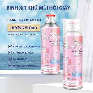Xịt khử mùi giày nano bạc đa năng JIXUAN 260ml