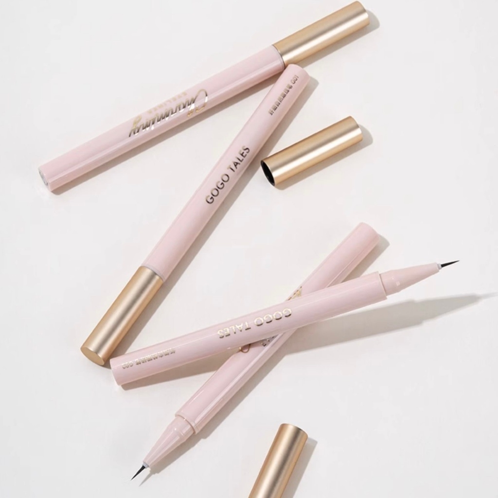 Bút Kẻ Mắt Gogo Tales Charming Fine Natural Nét Siêu Mảnh 0.01mm Dễ Kẻ Lâu Trôi