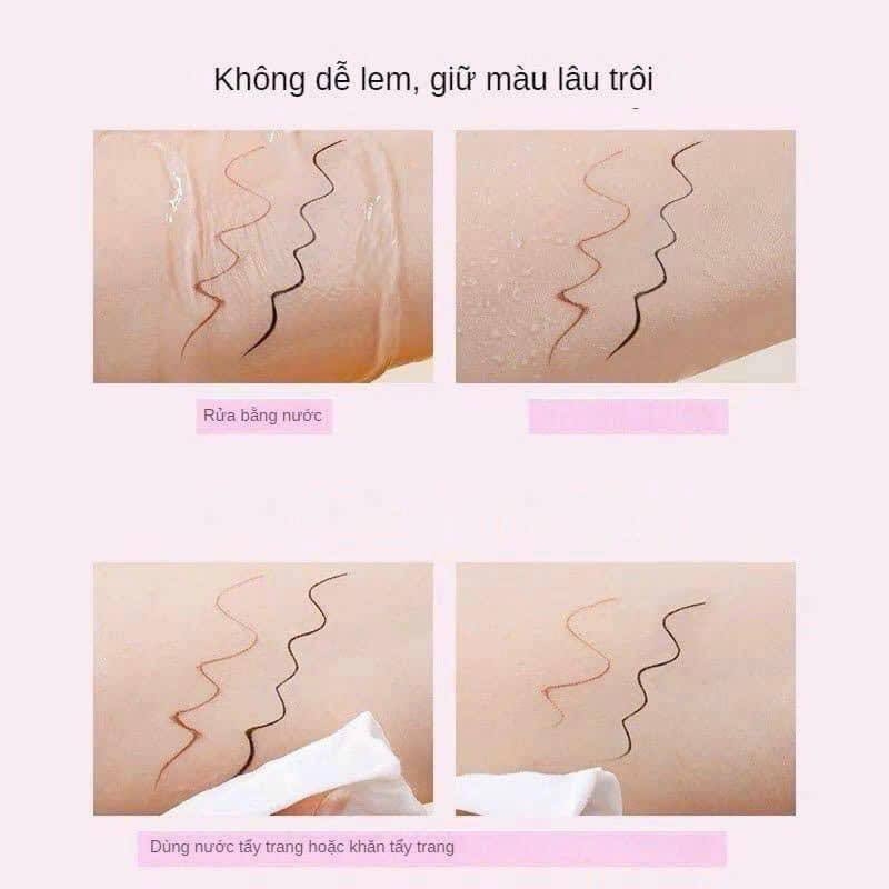 Bút Kẻ Mắt Gogo Tales Charming Fine Natural Nét Siêu Mảnh 0.01mm Dễ Kẻ Lâu Trôi