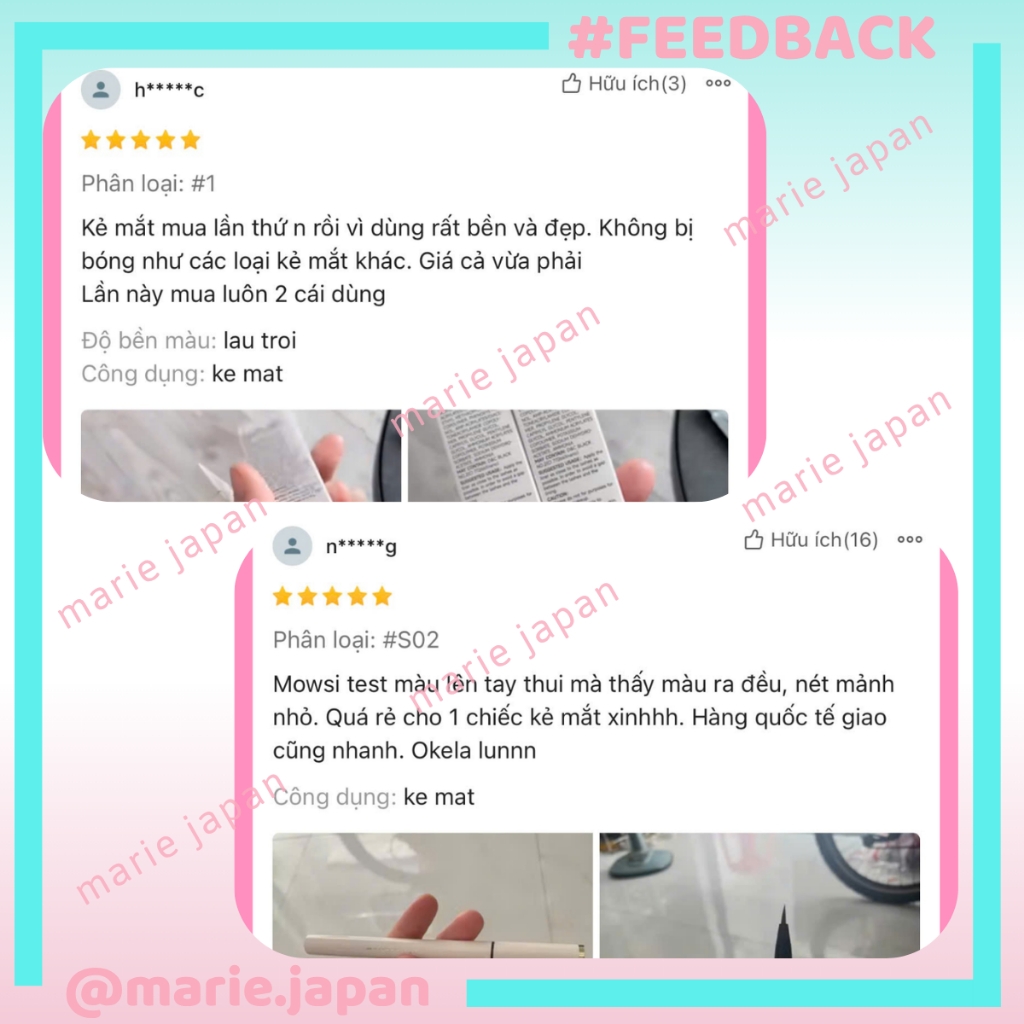 Eyeliner Siêu Mảnh Focallure Nhanh Khô Không Lem Mực Đậm Lâu Trôi Superfine Liquid Eyeliner FA91