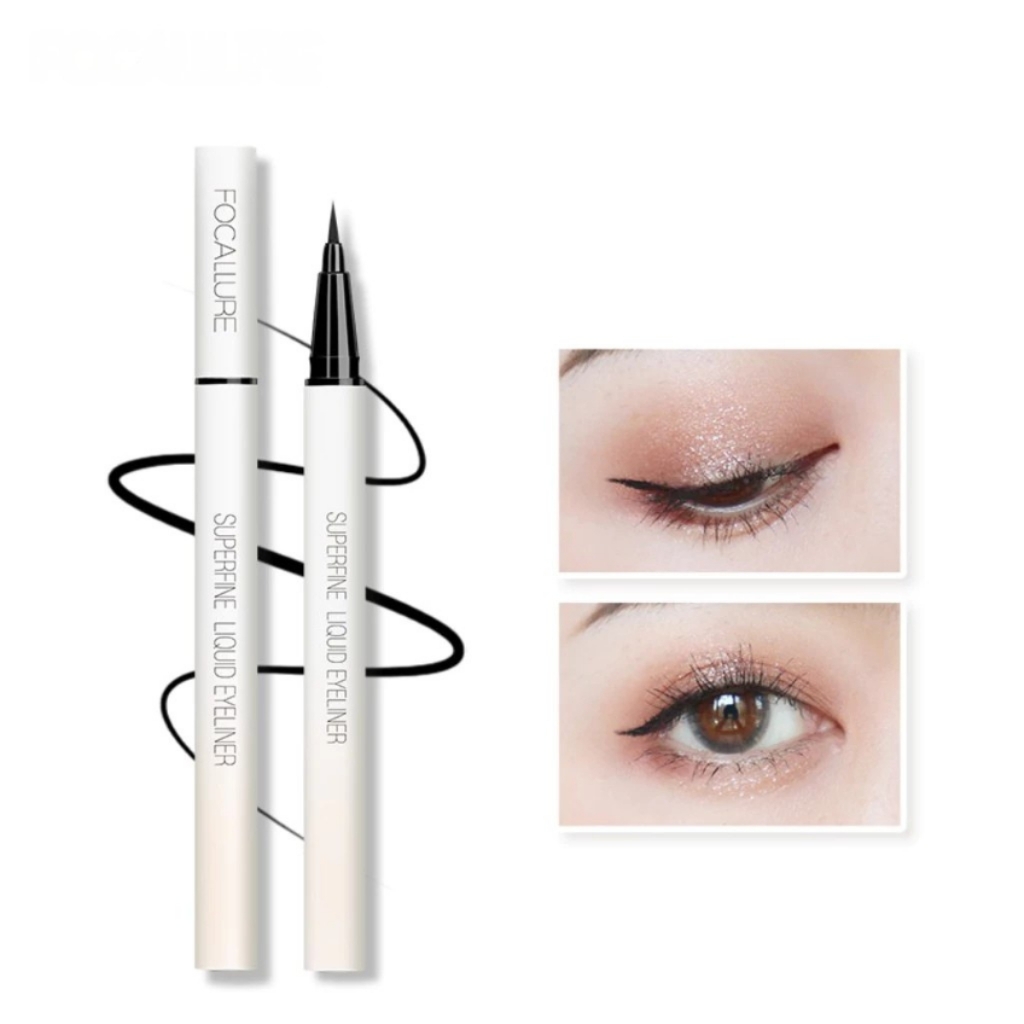 Eyeliner Siêu Mảnh Focallure Nhanh Khô Không Lem Mực Đậm Lâu Trôi Superfine Liquid Eyeliner FA91