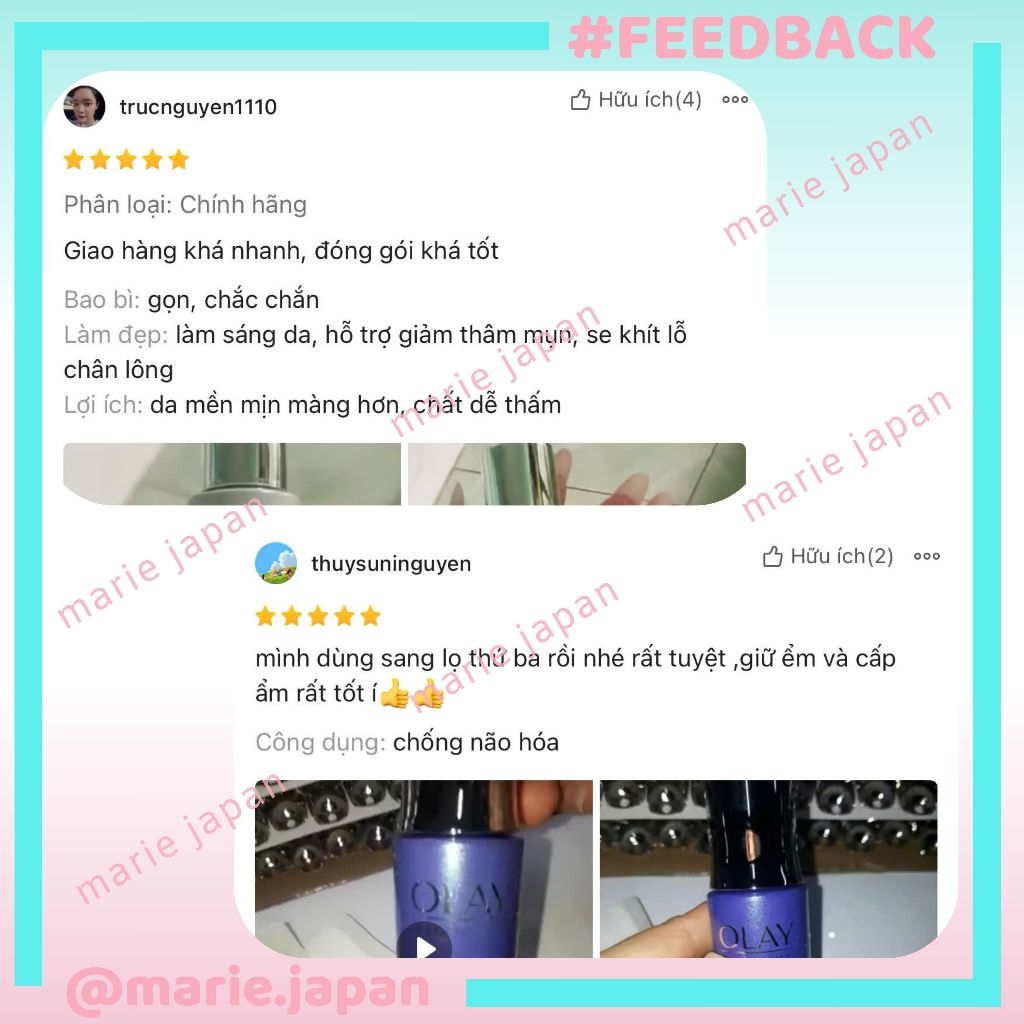 Tinh Chất Super Serum Olay Trắng Da Mờ Thâm Trẻ Hóa, Cấp Ẩm Căng Bóng Chai 30ml