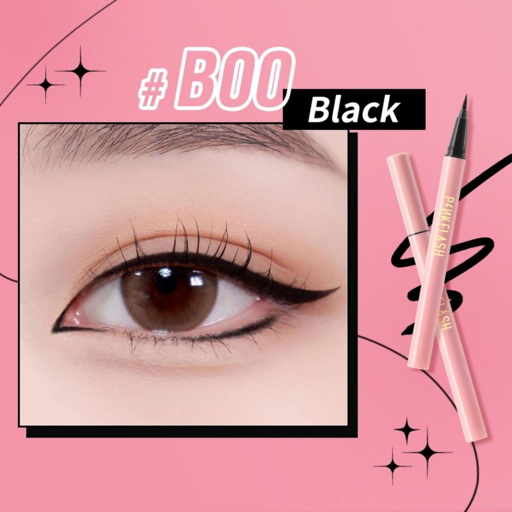 Kẻ Mắt Nước PINKFLASH Waterproof Eyeliner Sắc Nét Chống Nước Lâu Trôi Nhanh Khô E01