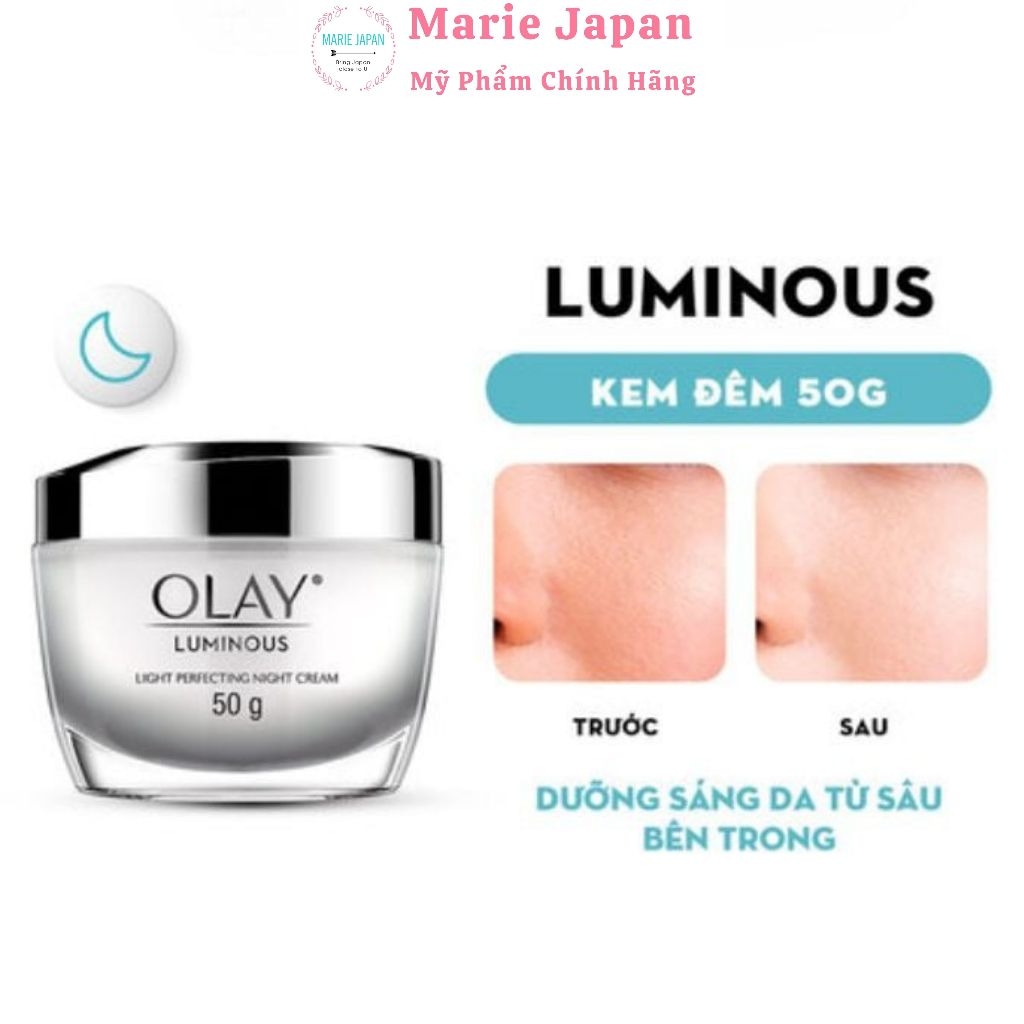 Kem Dưỡng Da Olay Luminous Dưỡng Trắng Mờ Thâm Nám Sáng Khỏe Thái Lan Hộp 50g