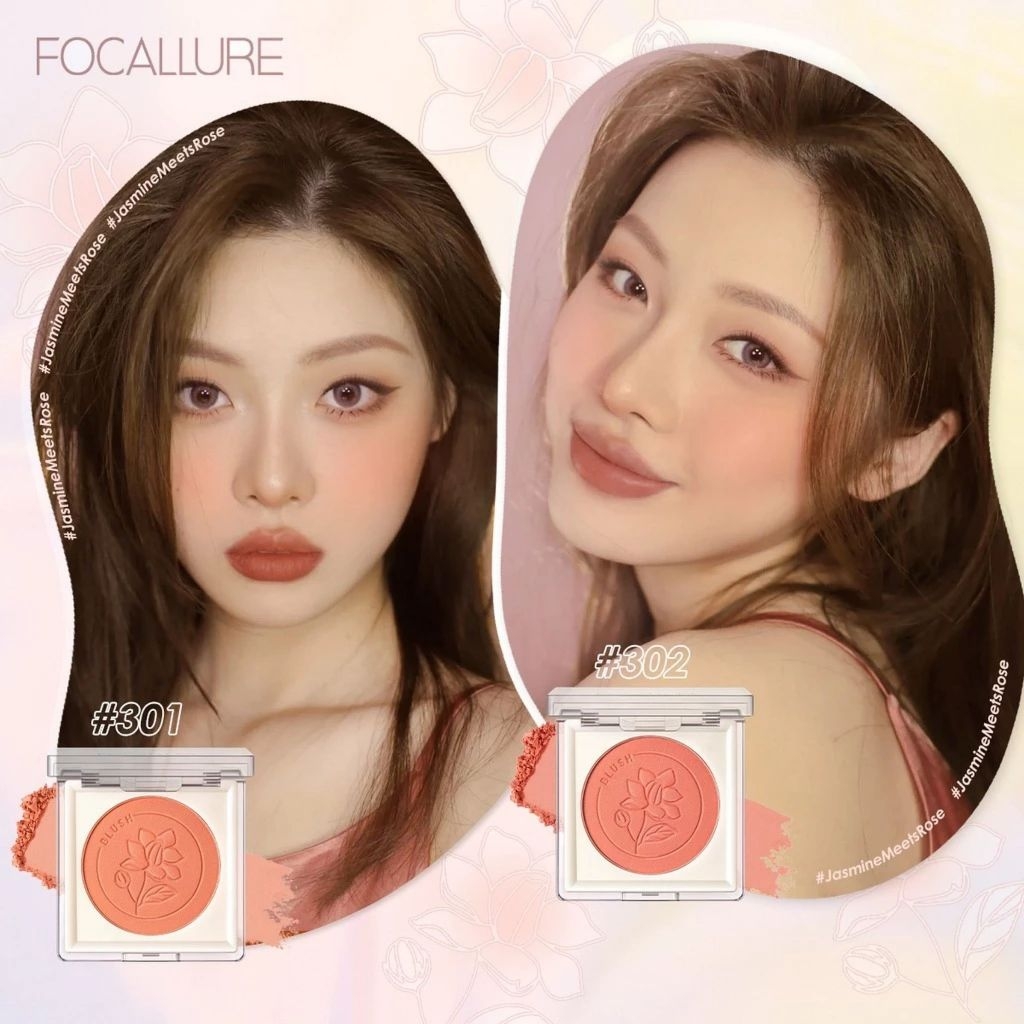 Phấn Má Focallure Màu Siêu Đẹp Lâu Trôi Perfection Velvet Blush FA235 Hộp 3.3g