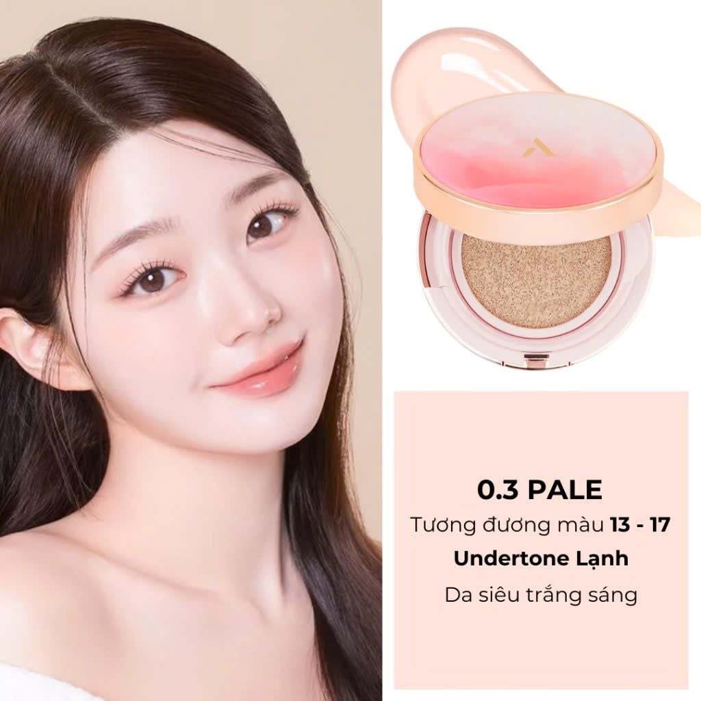 Cushion Aperire Day Dream Cover  Chống Nắng Toàn Diện Che Phủ Tốt Mịn Lì Mỏng Nhẹ Hàn Quốc 13g