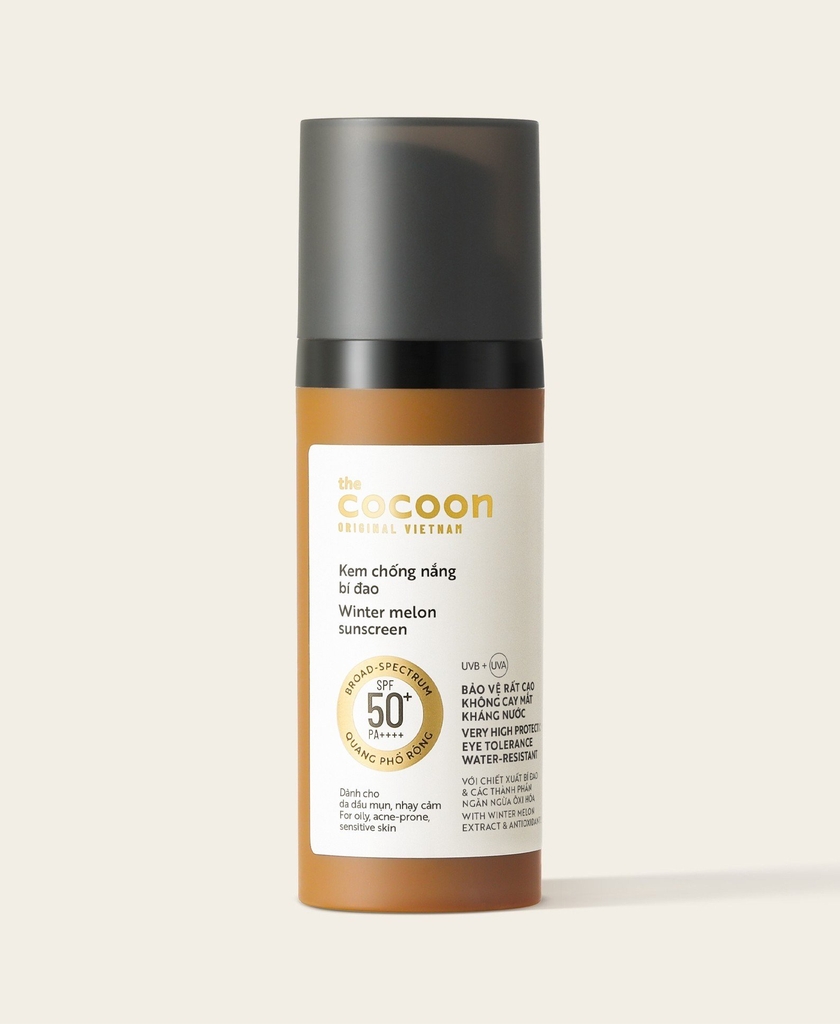 Kem Chống Nắng Bí Đao Cocoon Winter Melon Chai 50ml