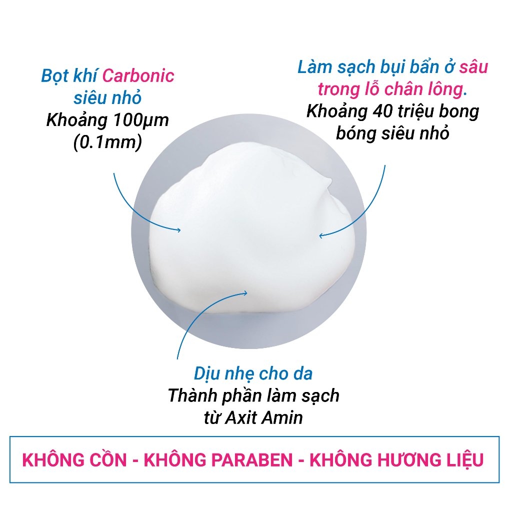 Sữa Rửa Mặt Bifesta Da Dầu Mụn ACNE CARE Tạo Bọt Sạch Sâu Foaming Whip Nhật Bản 180g