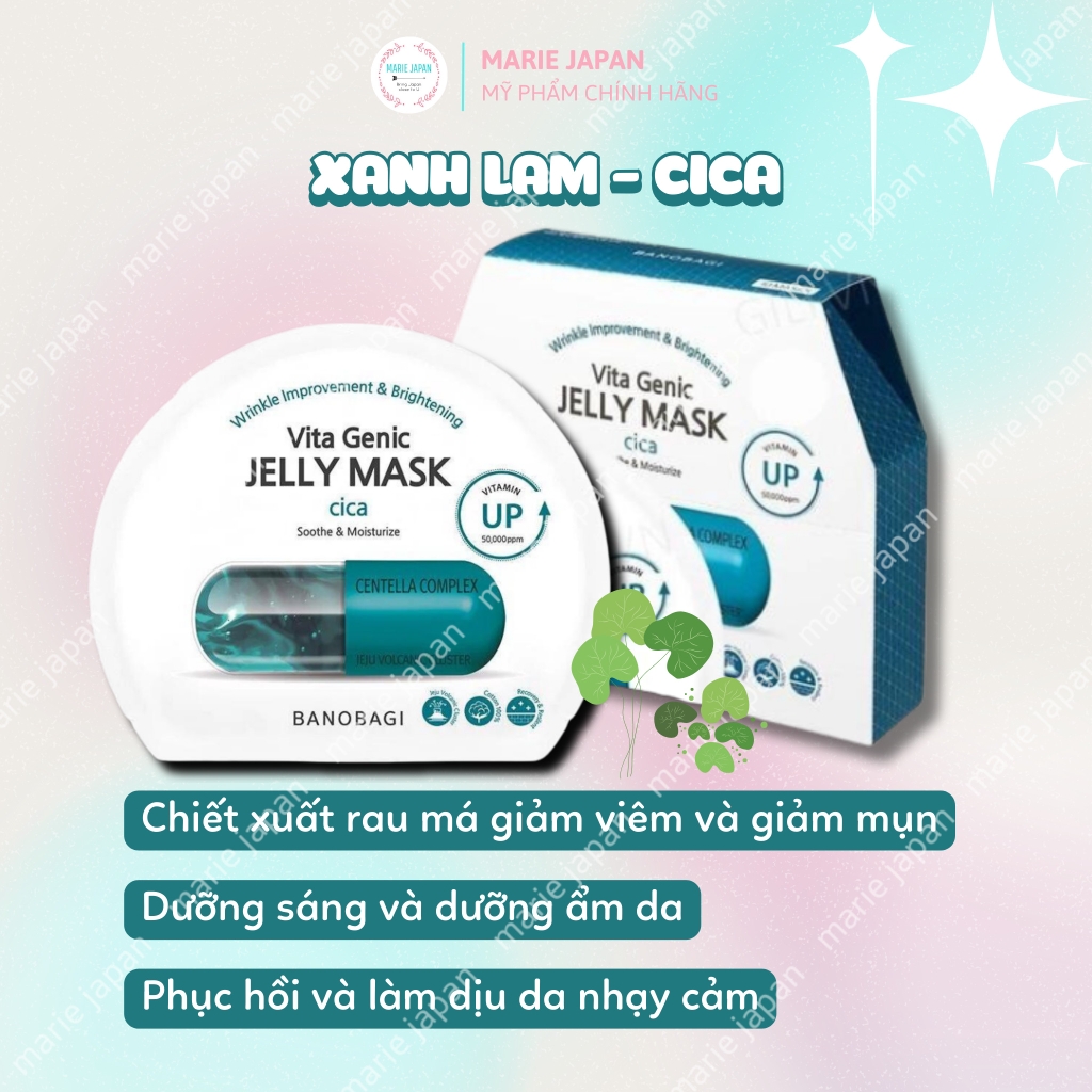 Mặt Nạ Banobagi Full Hộp 10 Miếng