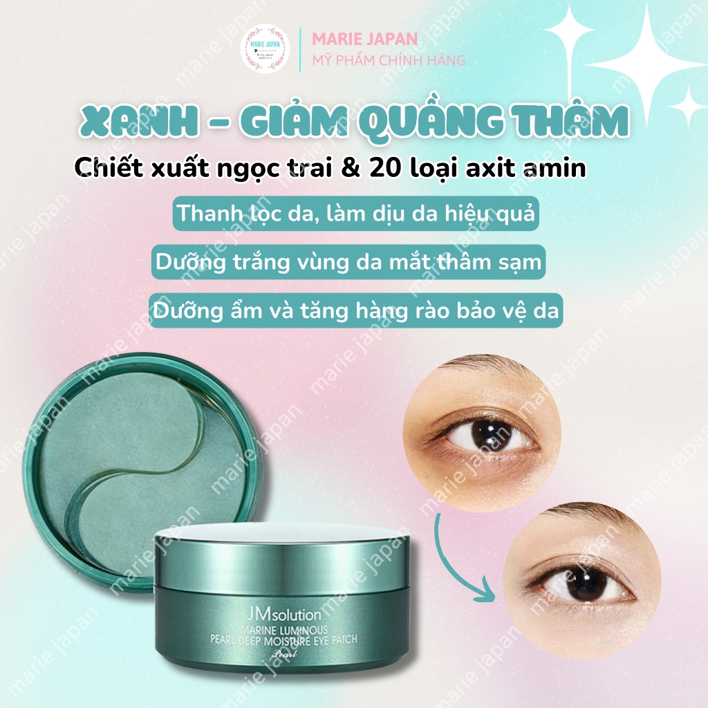  Mặt Nạ Mắt Giảm Thâm JM Solution Eye Patch Hàn Quốc