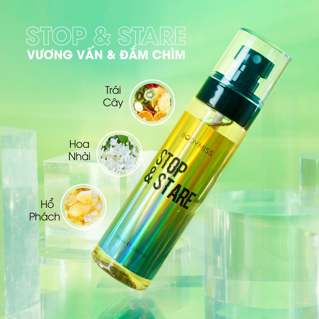 Xịt Thơm Toàn Thân BODYMISS - LOVE WINS Chai 30ml