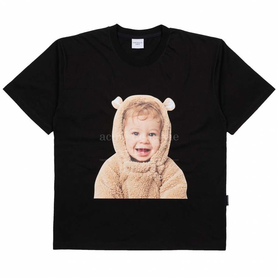 Áo Phông ADLV Baby Face Mũ Tai Gấu