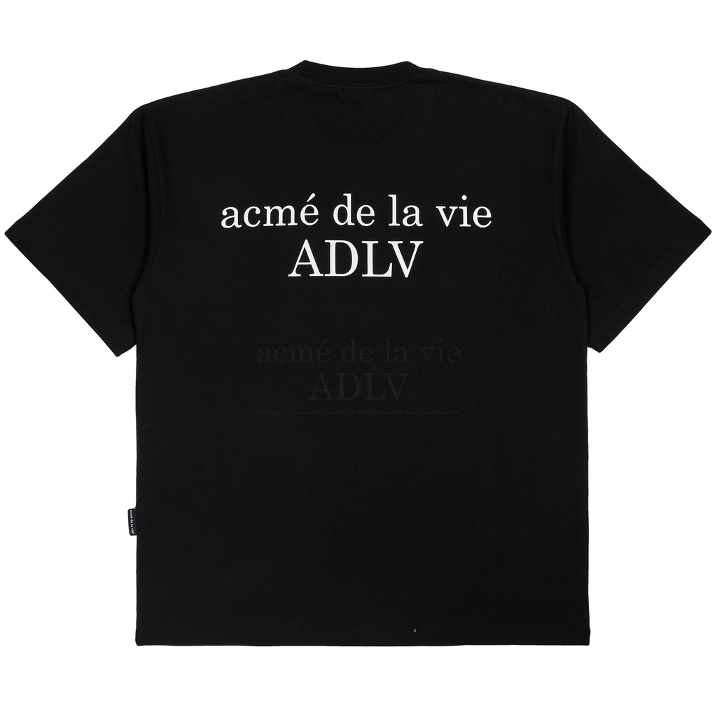 Áo Phông ADLV Baby Face Cầm Bình Sữa Màu Đen