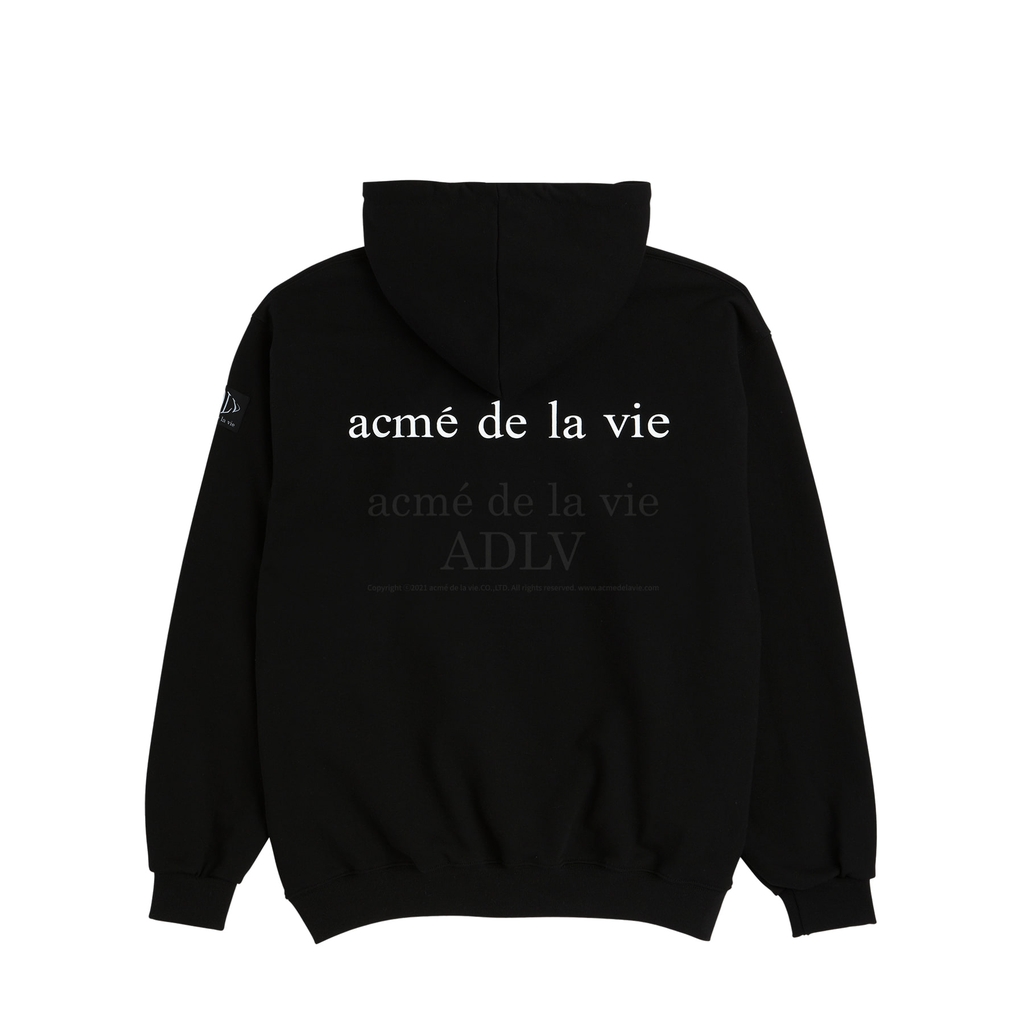Áo Hoodie ADLV Baby Face Donut Màu Đen