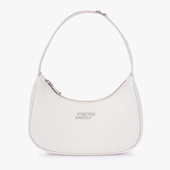 Túi Đeo Vai Stretch Angels Macaron Hobo A-21F-SWBG01144-MTL Màu Trắng