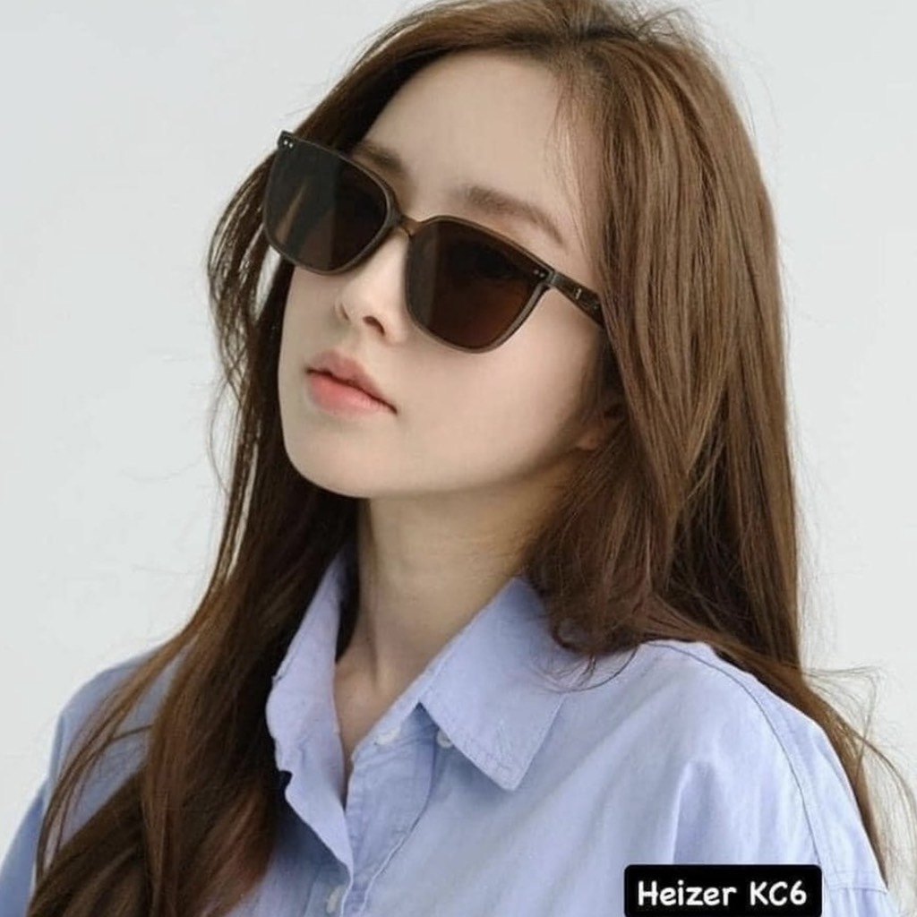 Kính Gentle Monster Heizer KC6 Màu Nâu Xám