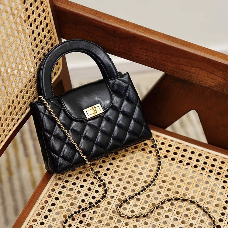 Túi Chanel Kelly Remake Korea Da Cừu Size 22cm
