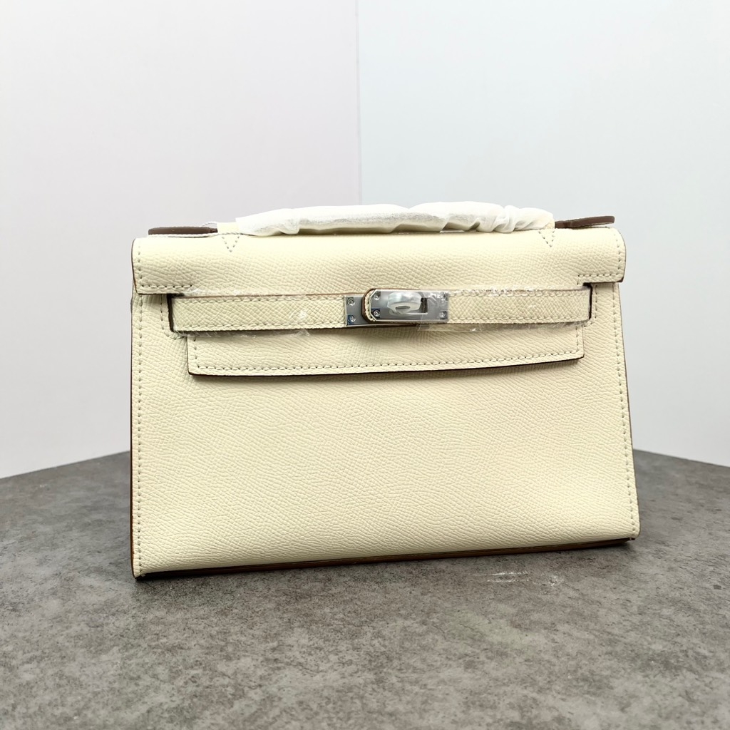 Túi Hermes Kelly Bản Da Sần Size 22 Remake Korea