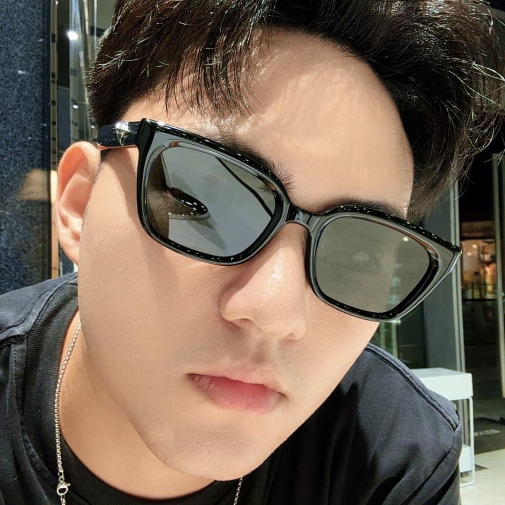 Kính Mát Gentle Monter Bold Hesse 01 Màu Đen