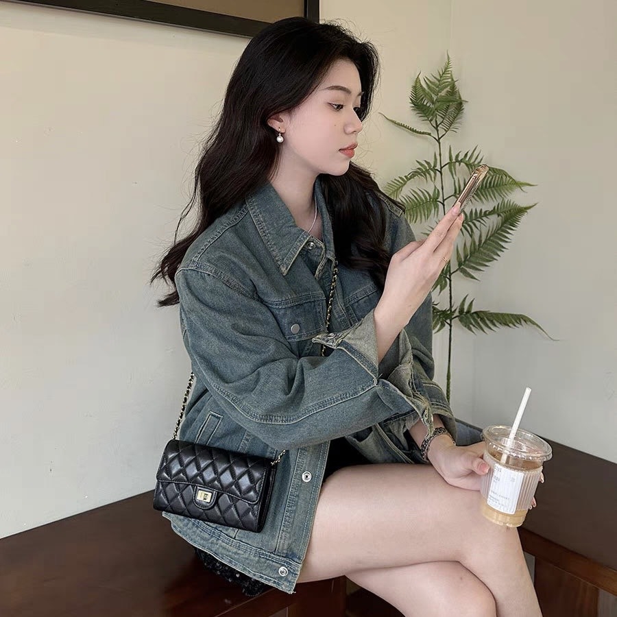 Túi Đeo Chéo Chanel Remake Korea Clutch Mini Bag Size 20cm