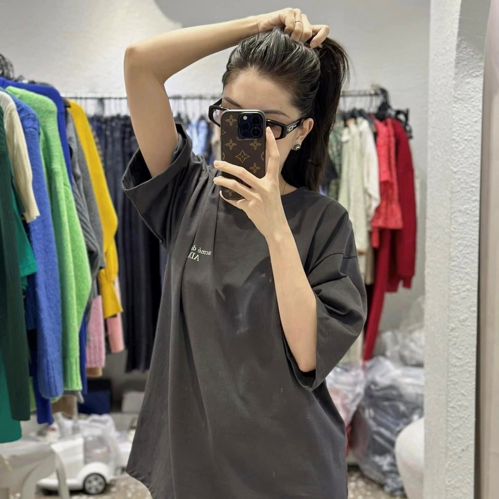 Áo Phông ADLV Tshirt Basic Logo Season 2 Màu Xám